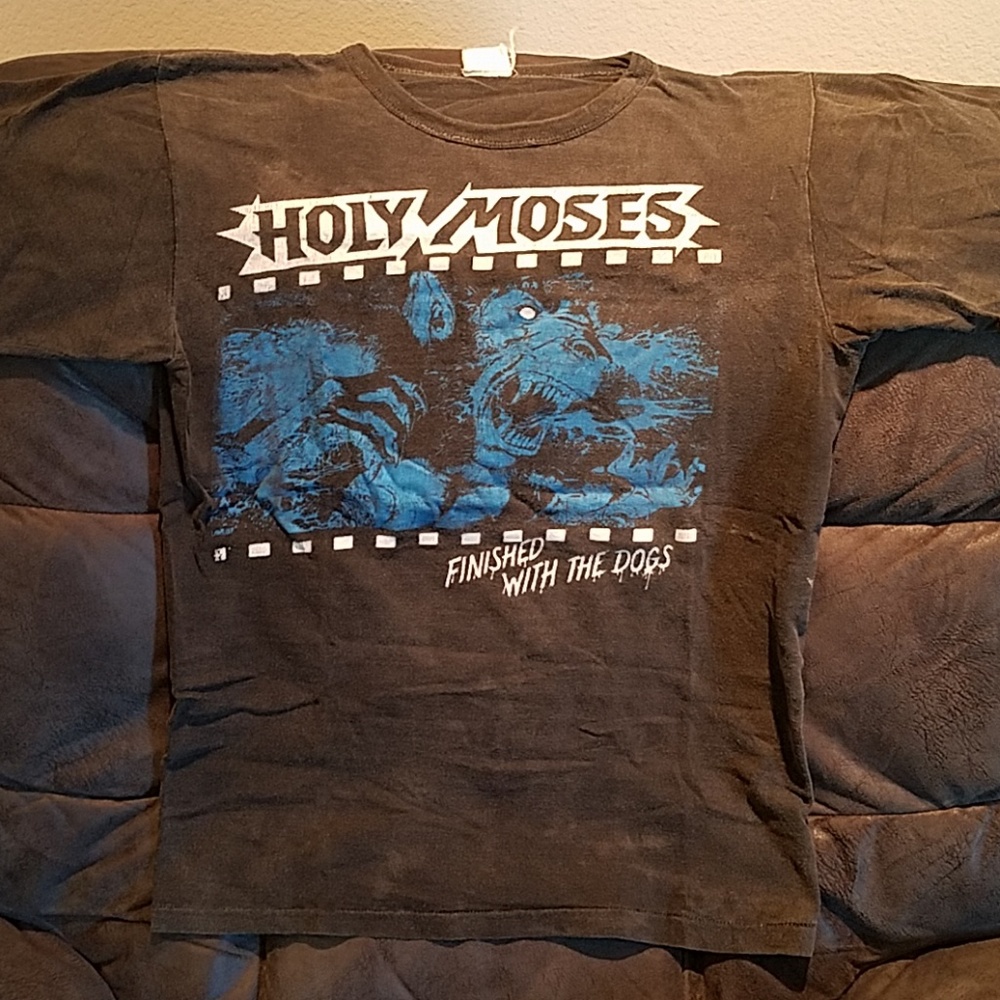 Vintage holy Moses shirt European band